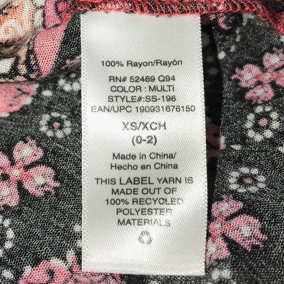 Colorful Scoop Skirt w/Ruffle Bottom, Sz 0-2, NWT! - Picture 13 of 14